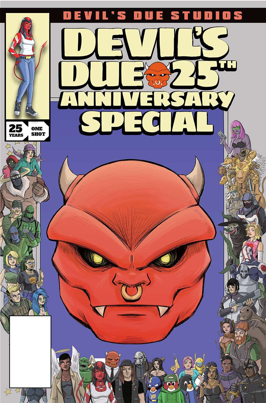 Devils Due 25th Anniversary Special #1 (One Shot) Cover A Regular Josh Blaylock Retro Homage Cover