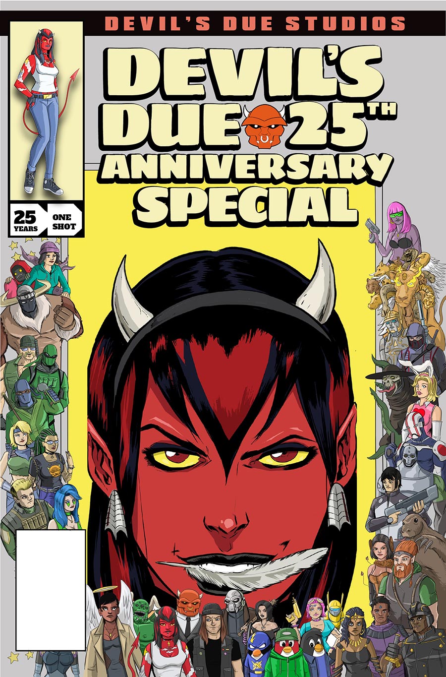 Devils Due 25th Anniversary Special #1 (One Shot) Cover D Incentive Tim Seeley Homage UV Spot Gloss Variant Cover
