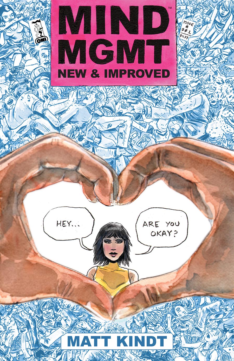 Mind MGMT New & Improved #1 Cover A Regular Matt Kindt Die-Cut Cover