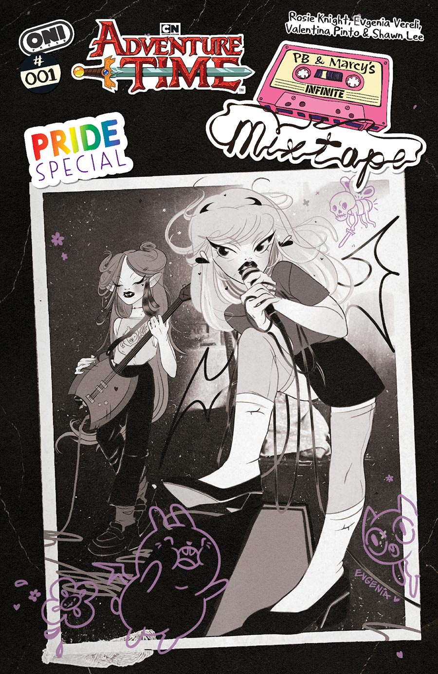Adventure Time Pride Special PB & Marcys Infinite Mixtape #1 (One-Shot) Cover A Regular Evgenia Vereli Cover