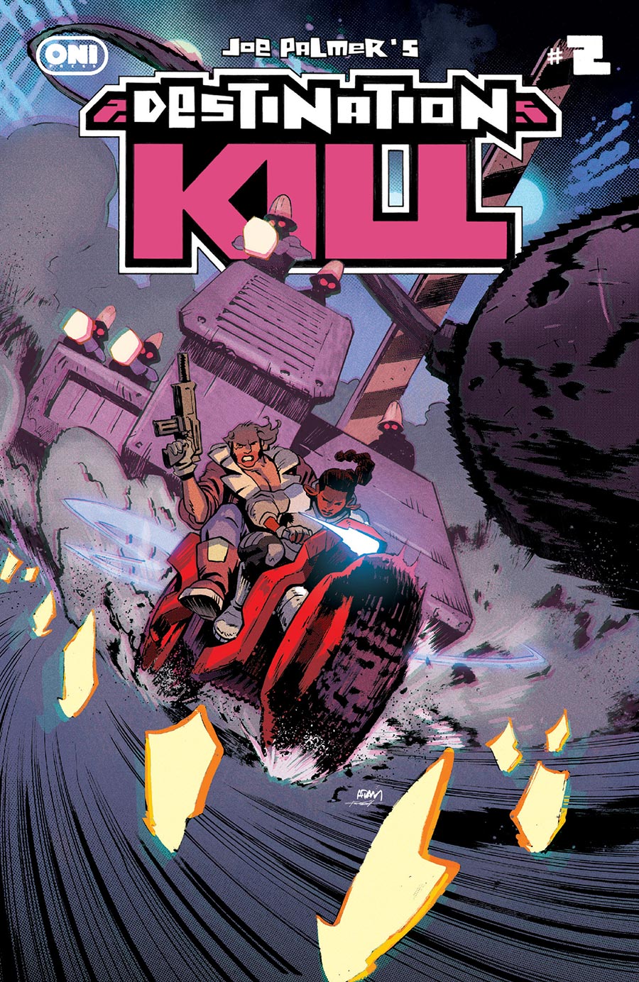 Joe Palmers Destination Kill #2 Cover B Variant Adam Gorham Cover