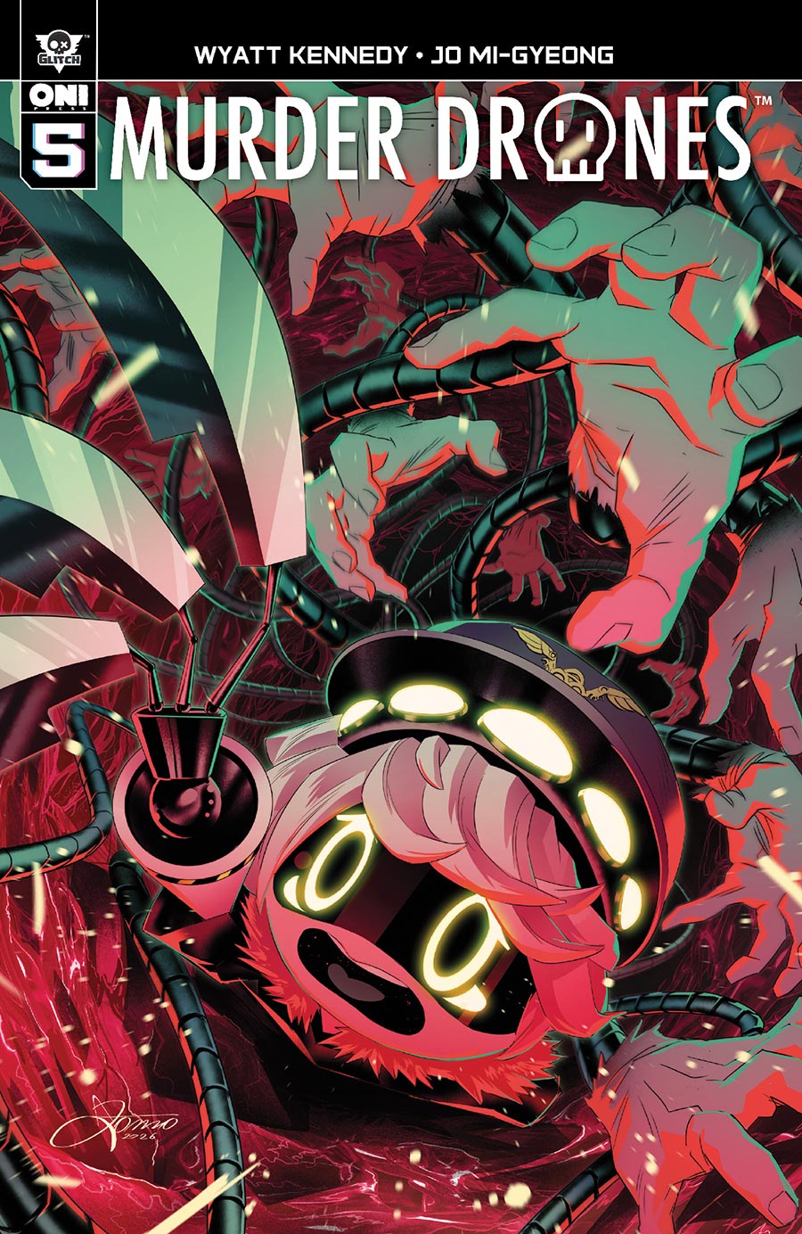 Murder Drones #5 Cover A Regular Alessio Zonno Cover