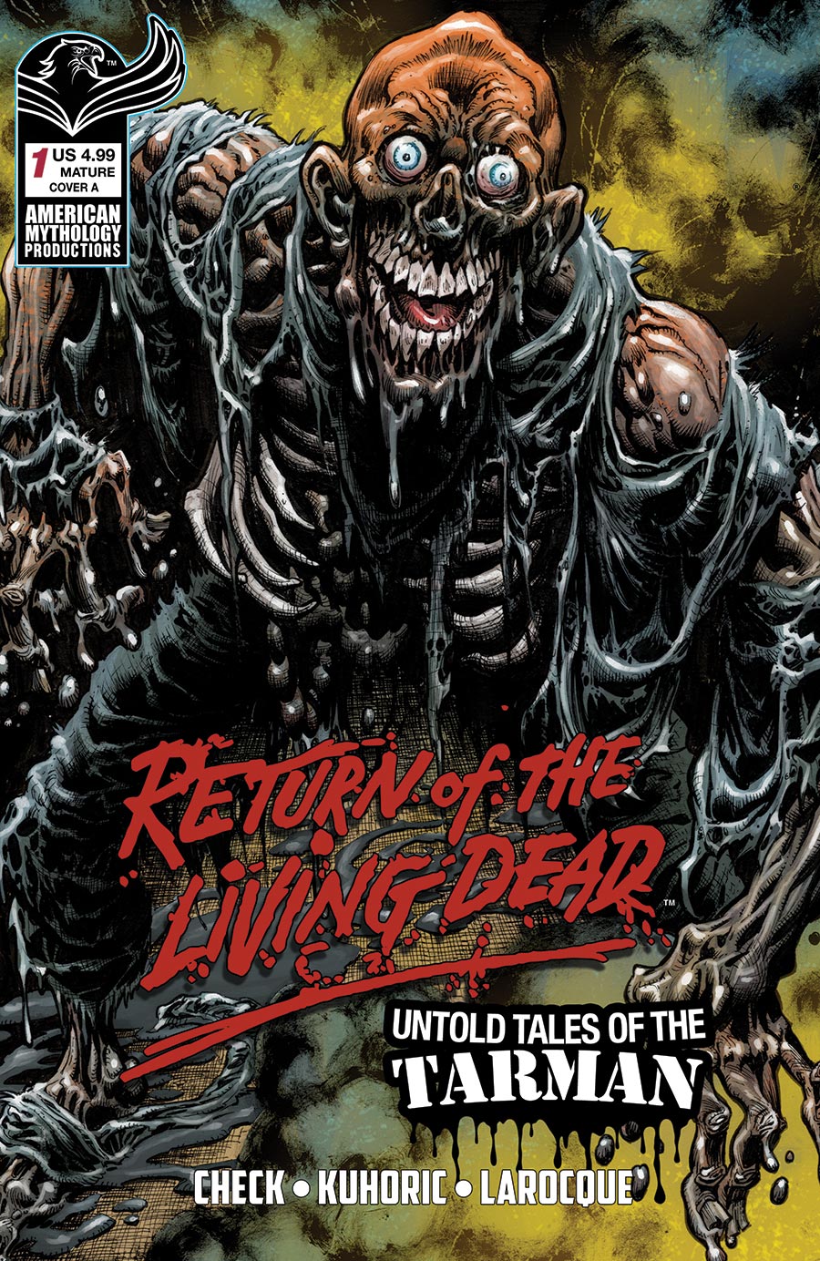 Return Of The Living Dead Untold Tales Of The Tarman #1 Cover A Regular Kyle Hotz Cover