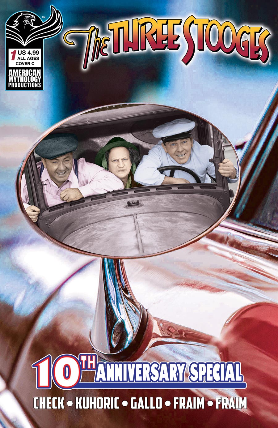 Three Stooges 10th Anniversary Special #1 Cover C Variant Color Photo Cover