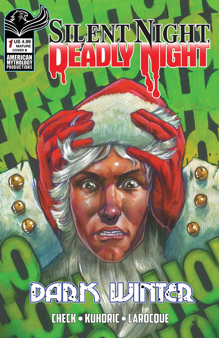 Silent Night Deadly Night Dark Winter #1 Cover B Variant Paul Maitland Cover