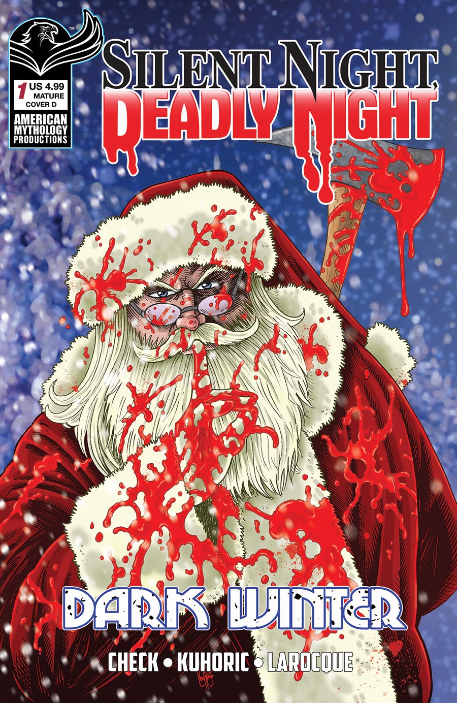 Silent Night Deadly Night Dark Winter #1 Cover D Variant Ken Haeser Cover