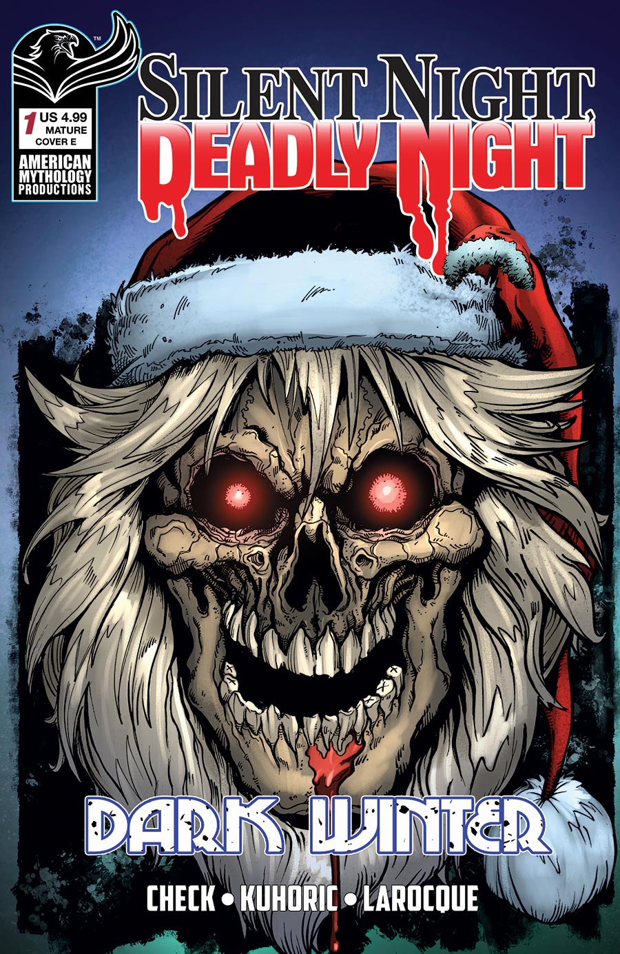 Silent Night Deadly Night Dark Winter #1 Cover E Variant Puis Calzada Cover