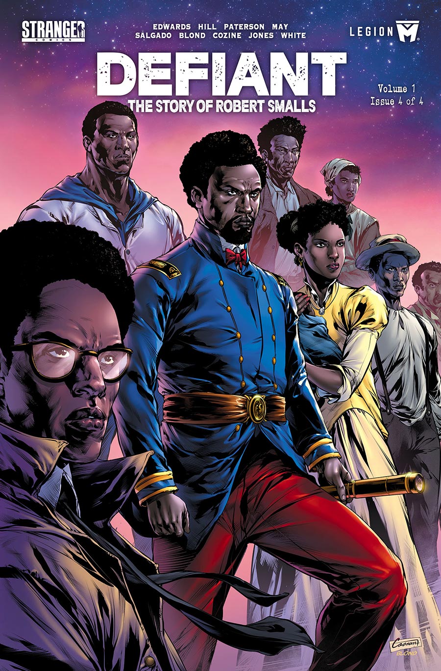 Defiant The Story Of Robert Smalls #4 Cover A Regular Caanan White Cover
