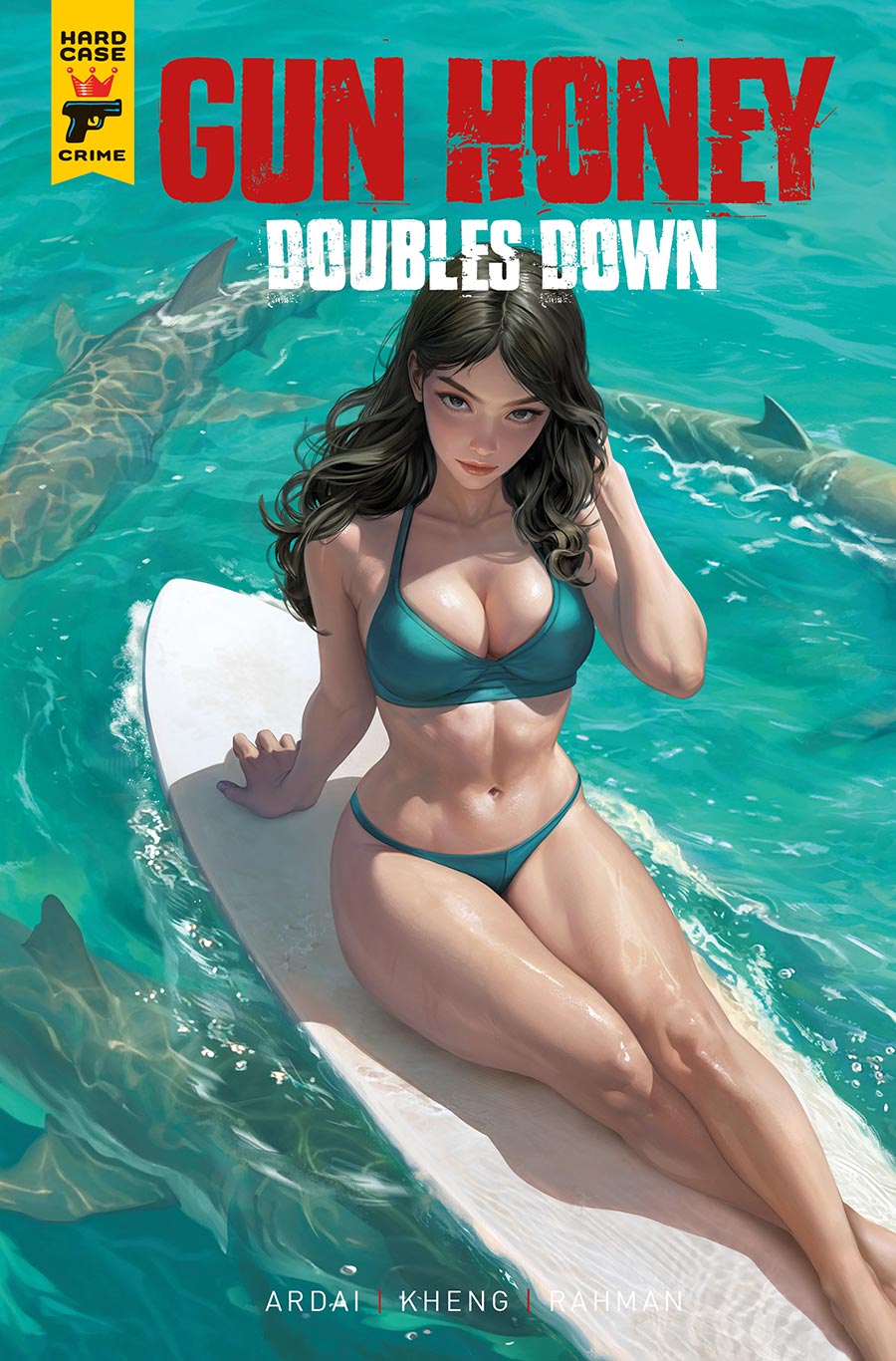 Hard Case Crime Gun Honey Doubles Down #1 Cover F Variant Yasmine Cover