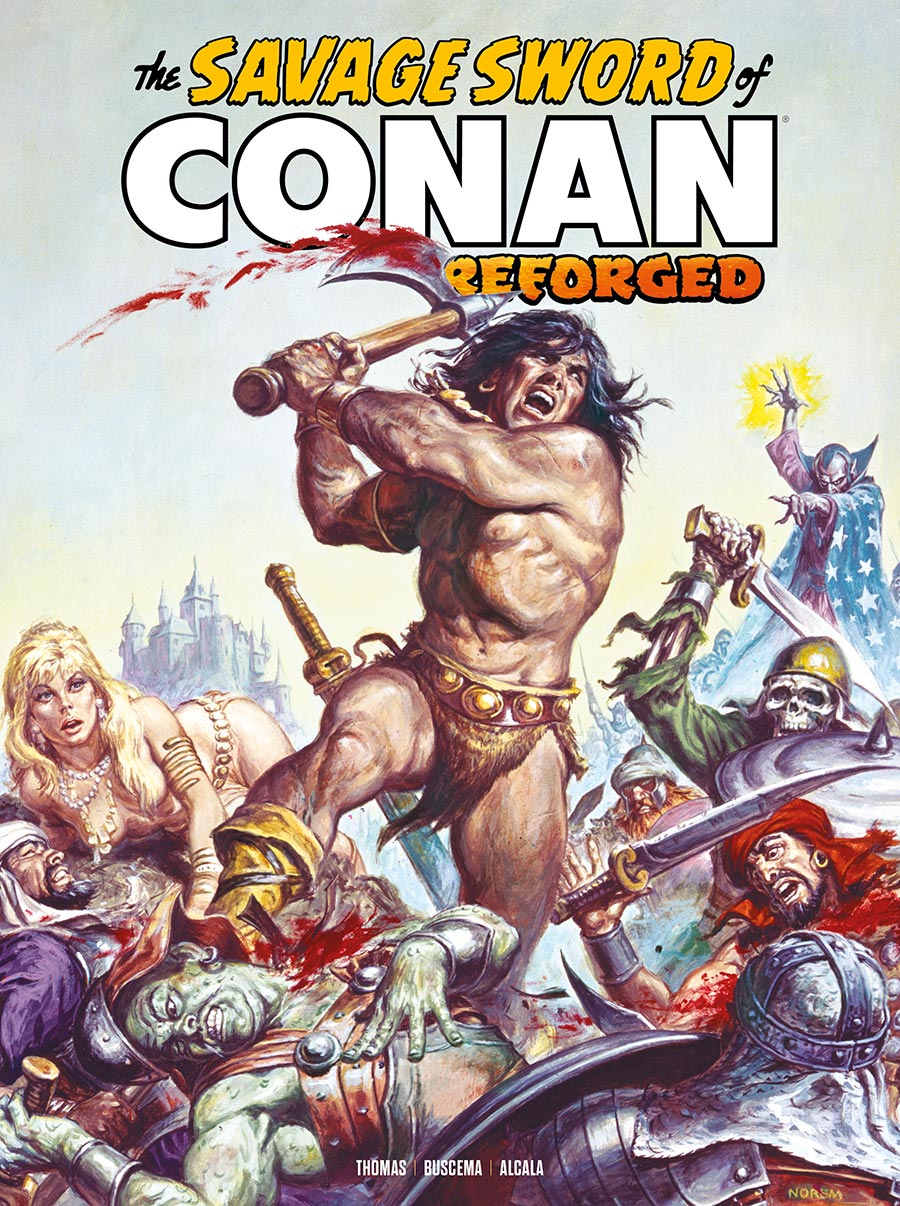 Savage Sword Of Conan Reforged #5 Cover B Variant Earl Norem Cover