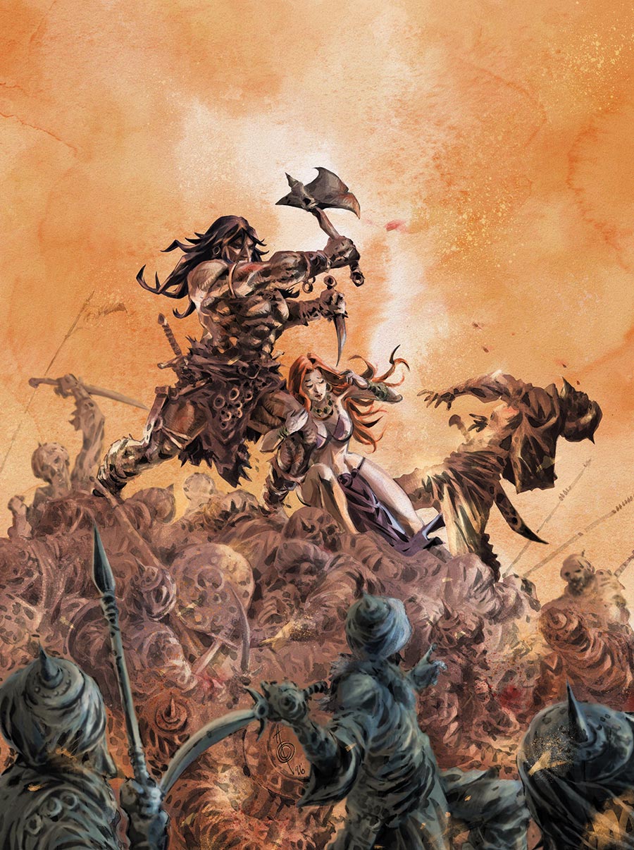 Savage Sword Of Conan Reforged #5 Cover C Variant Alan Quah Virgin Cover