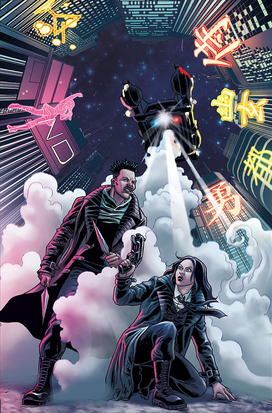 Blade Runner Tokyo Nexus To Lose Is To Win #2 Cover D Variant Jose Beroy Virgin Card Stock Cover