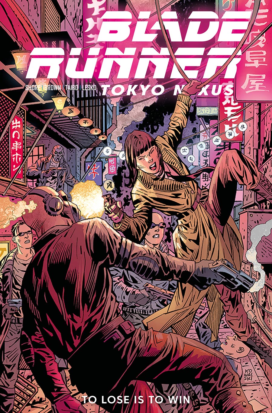 Blade Runner Tokyo Nexus To Lose Is To Win #2 Cover C Variant Piotr Kowalski Cover