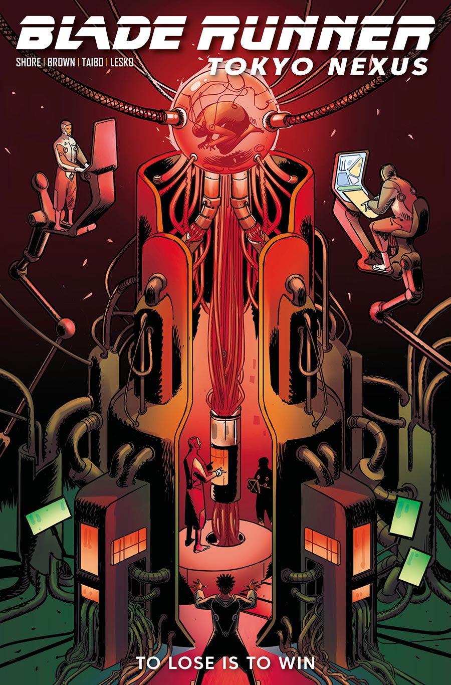 Blade Runner Tokyo Nexus To Lose Is To Win #2 Cover B Variant Guillermo Sana Cover