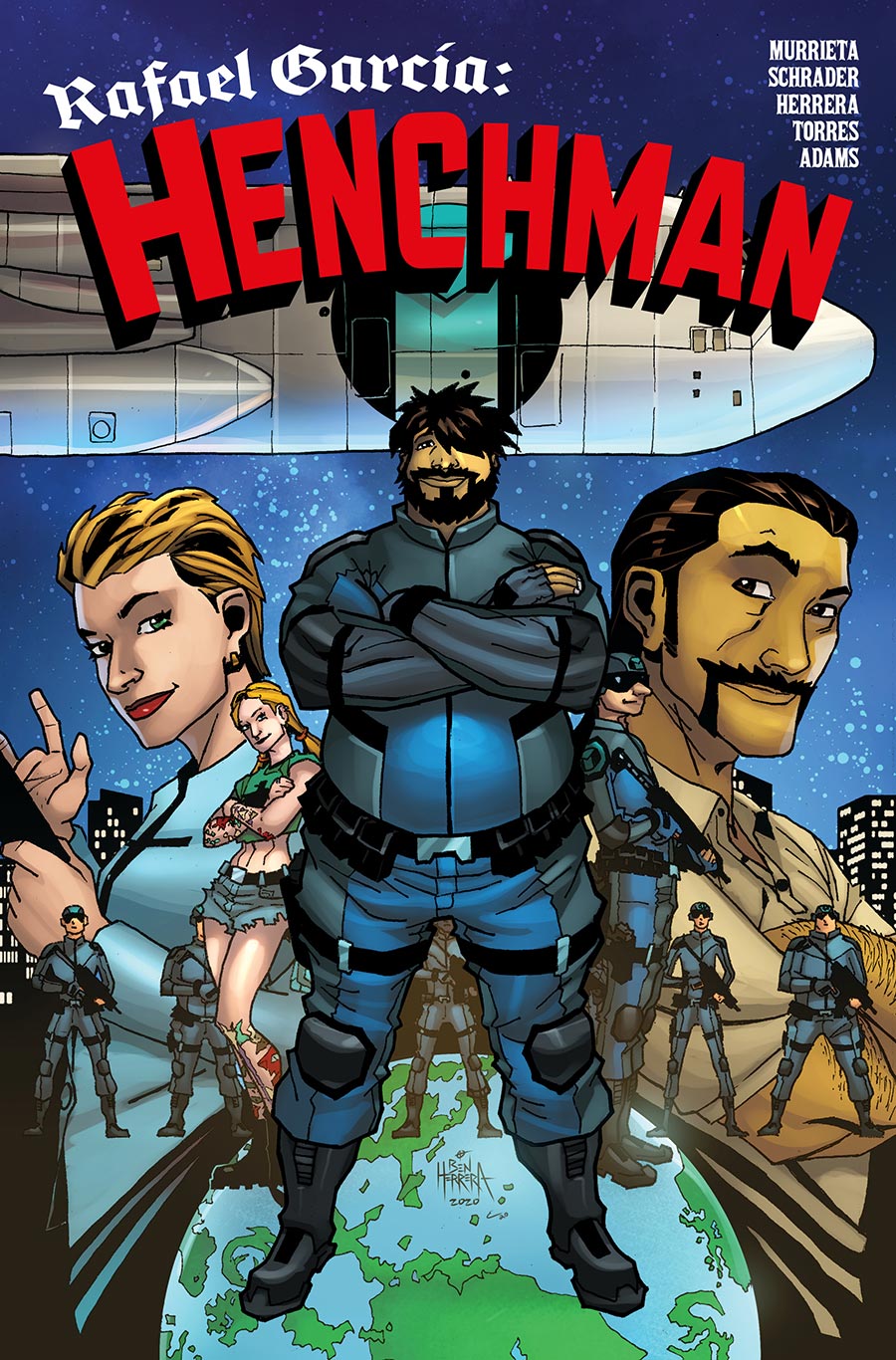 Rafael Garcia Henchman Vol 2 #4 Cover B Variant Ben Herrera Cover