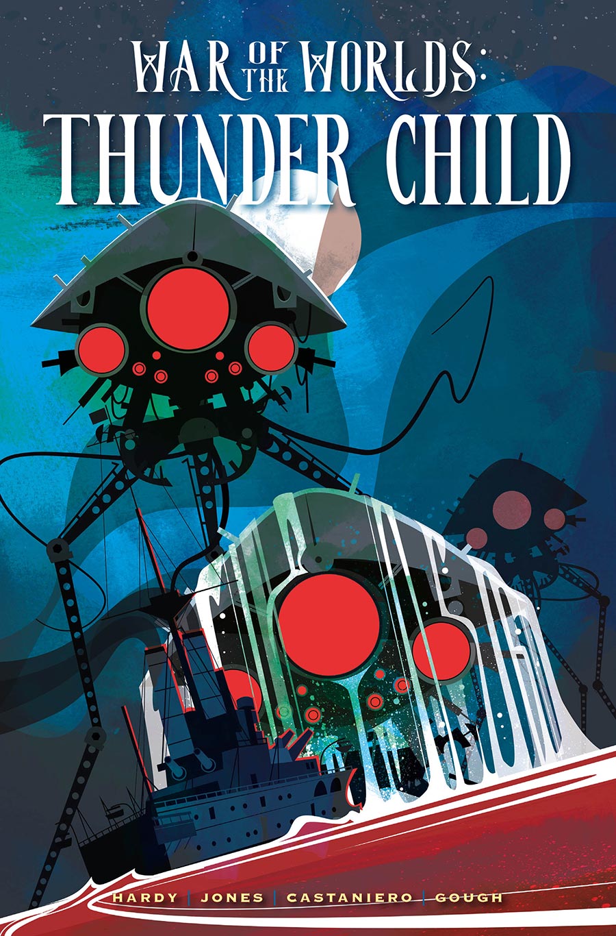 War Of The Worlds Thunder Child HC Direct Market Norm Konyu Variant Cover
