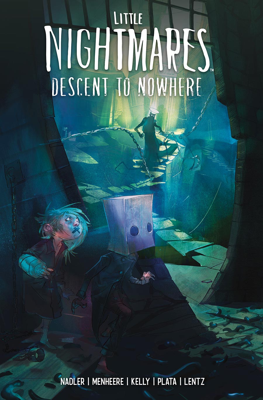Little Nightmares Descent To Nowhere TP Book Market Dennis Menheere Cover