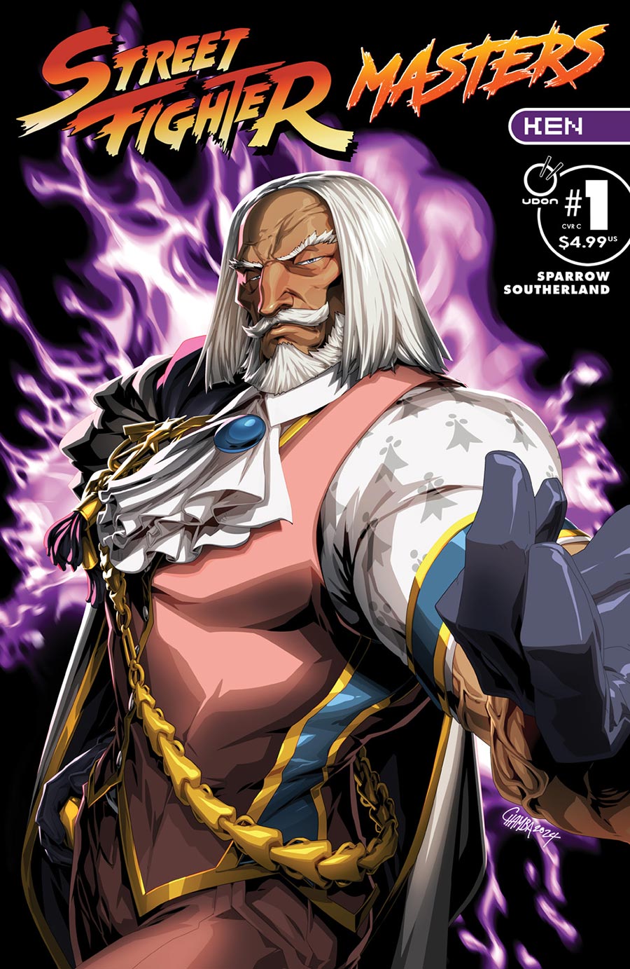 Street Fighter Masters Ken #1 (One Shot) Cover C Variant Jeffrey Chamba Cruz Cover