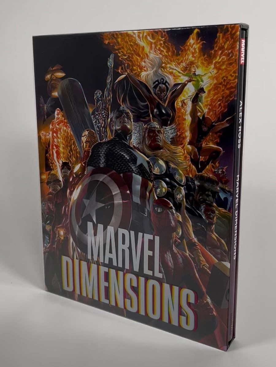 Marvel Dimensions A Graphic Novel HC (Marvel Arts) Lunar Exclusive Slipcase Edition