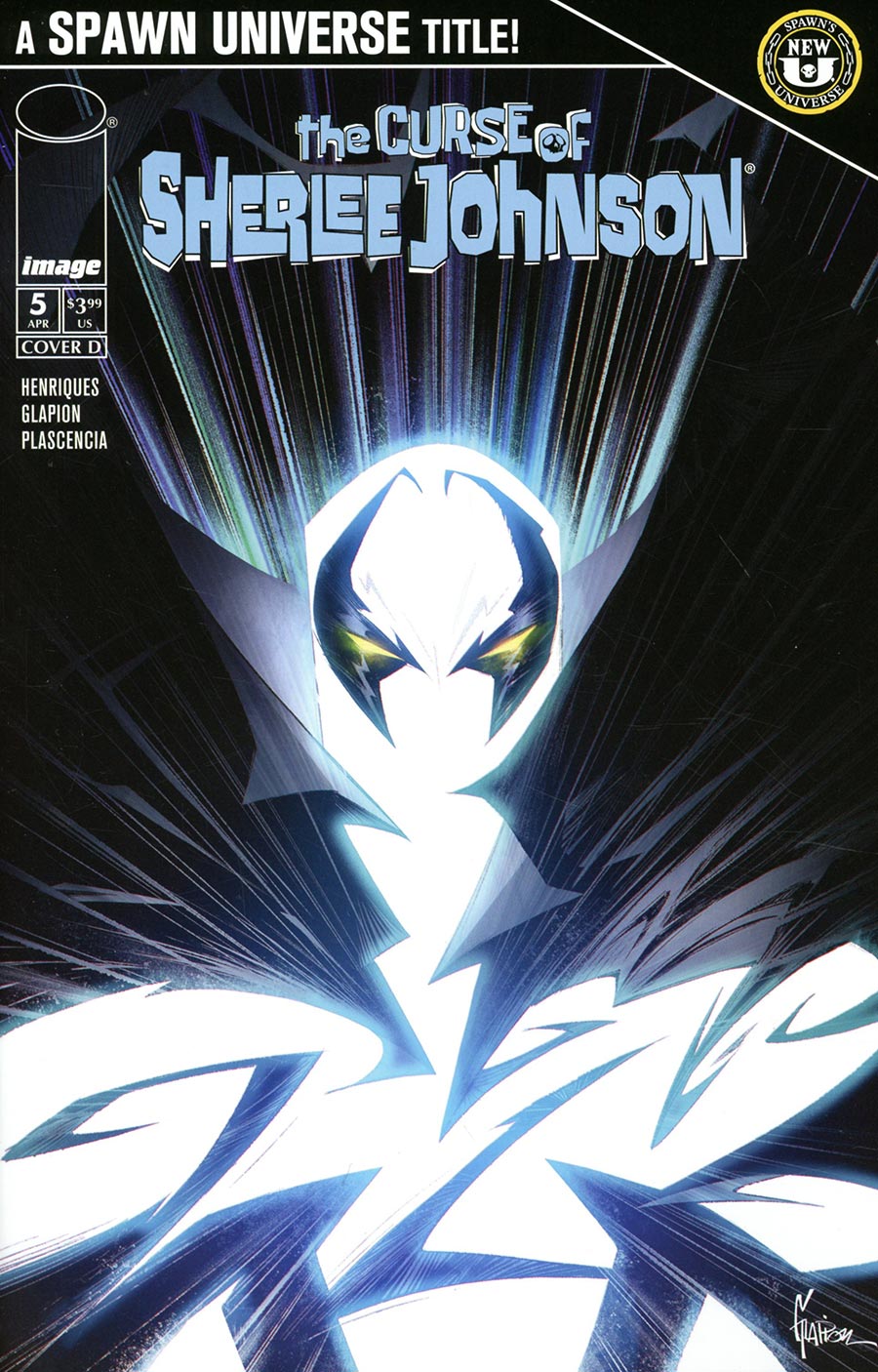 Curse Of Sherlee Johnson #5 Cover D Variant Jonathan Glapion Cover (Spawn Universe)