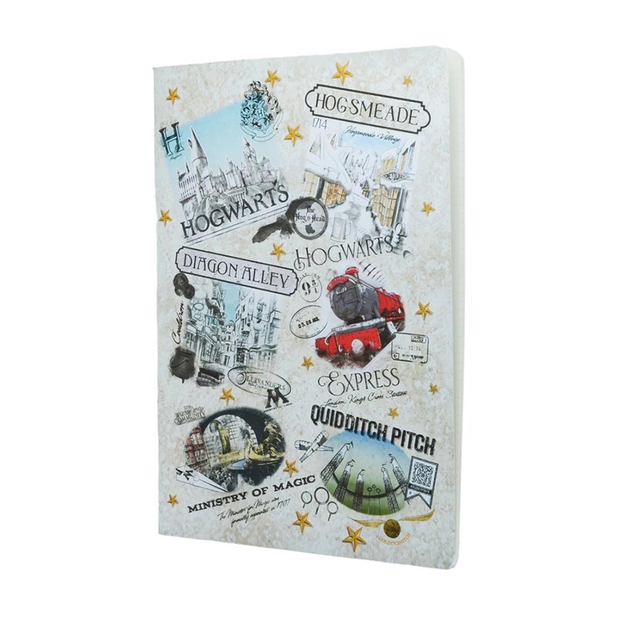 Harry Potter Collection The Wizarding World Notebook TP A4 Unlined Large