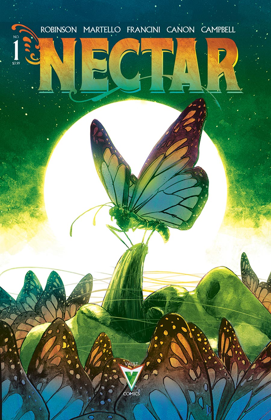 Nectar #1 Cover L 3rd Ptg A Chris Shehan Variant Cover