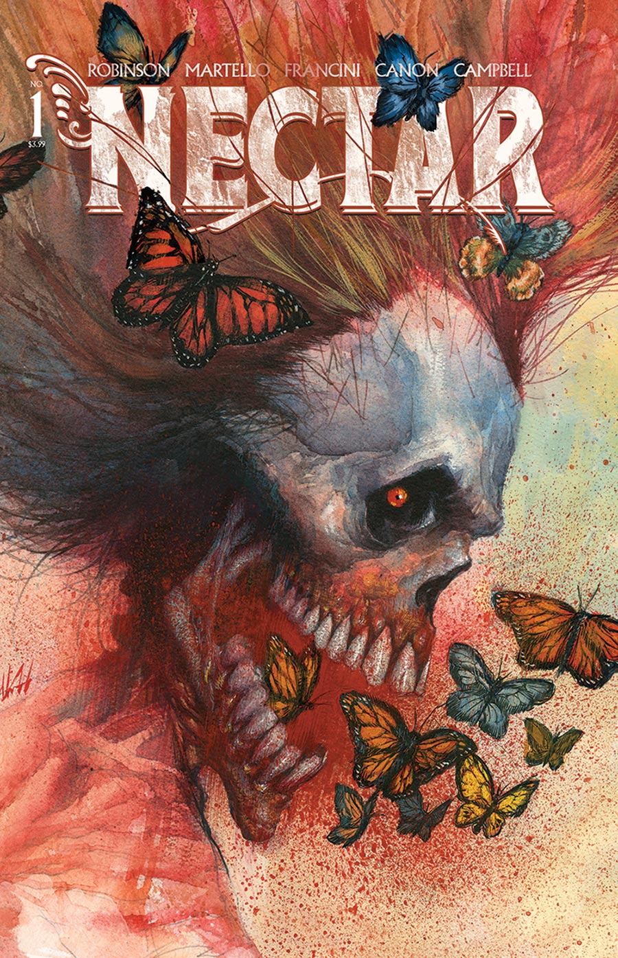 Nectar #1 Cover N 3rd Ptg C Incentive Jonathan Wayshak Variant Cover