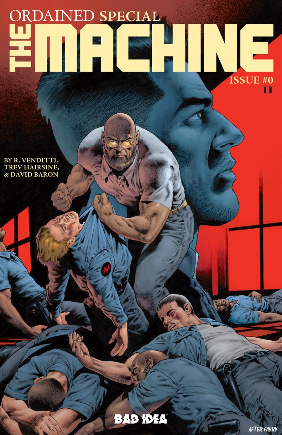 Ordained #0 The Machine Cover G 2nd Ptg B Incentive Arturo Lozzi Variant Cover