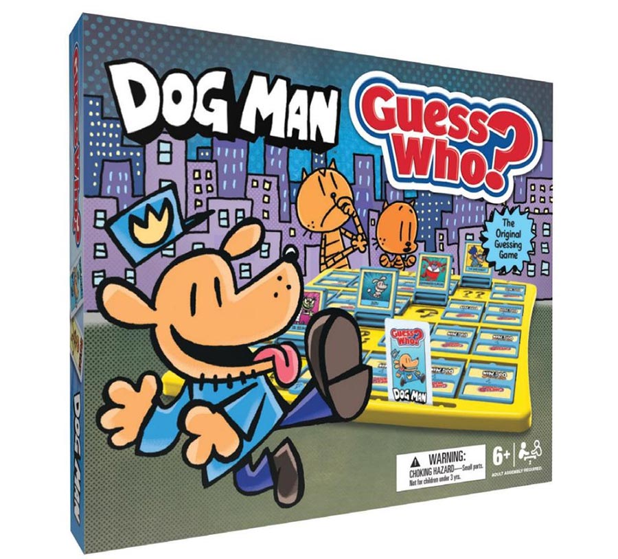 Guess Who Dog Man Collectors Edition