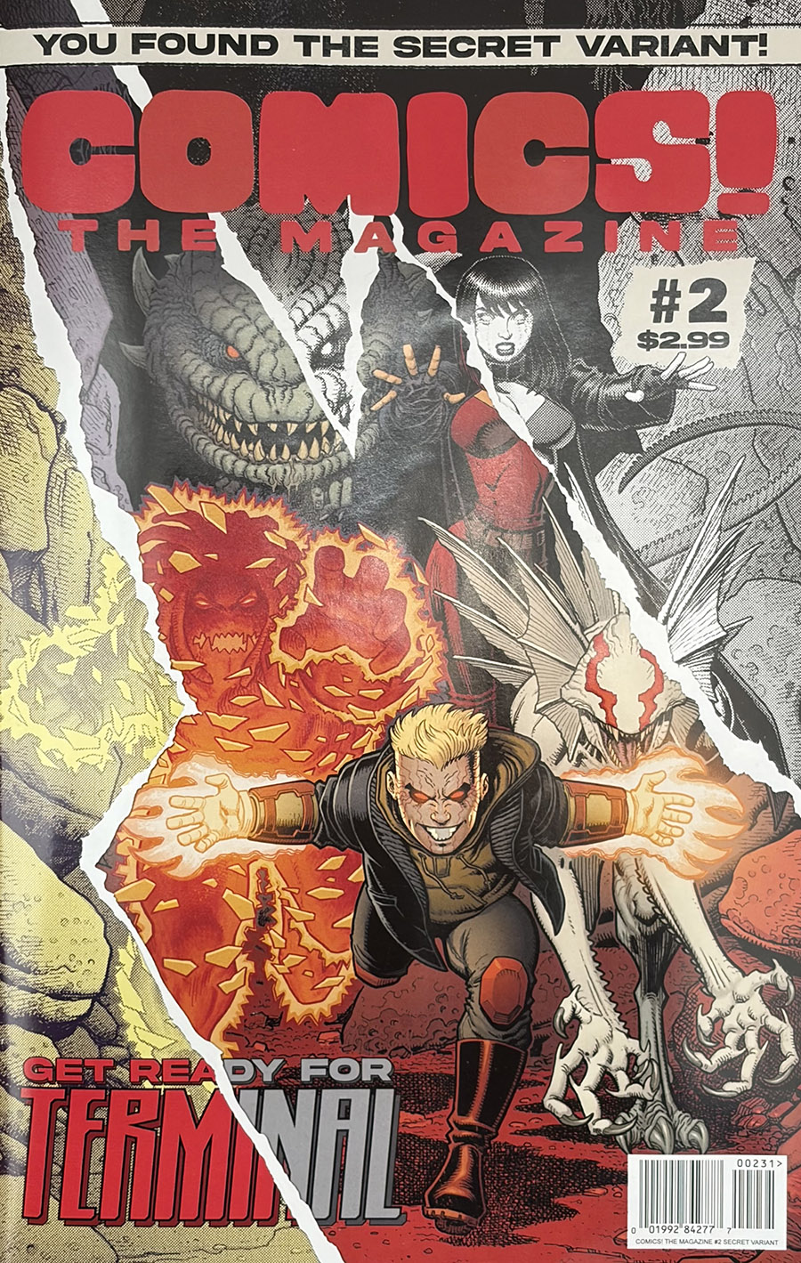 COMICS The Magazine #2 Cover B Arthur Adams Terminal Secret Variant Cover