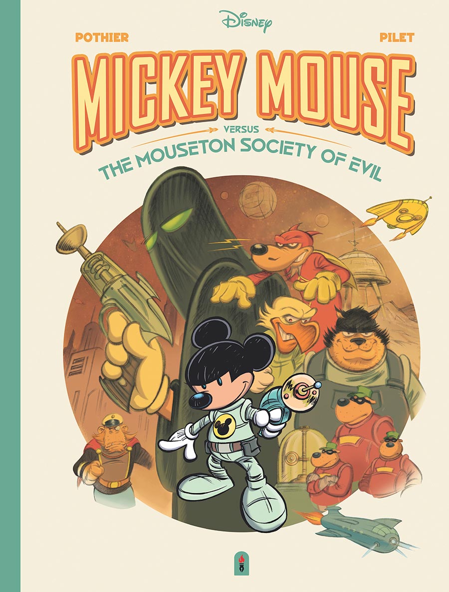 Walt Disneys Mickey Mouse Versus The Mouseton Society Of Evil HC