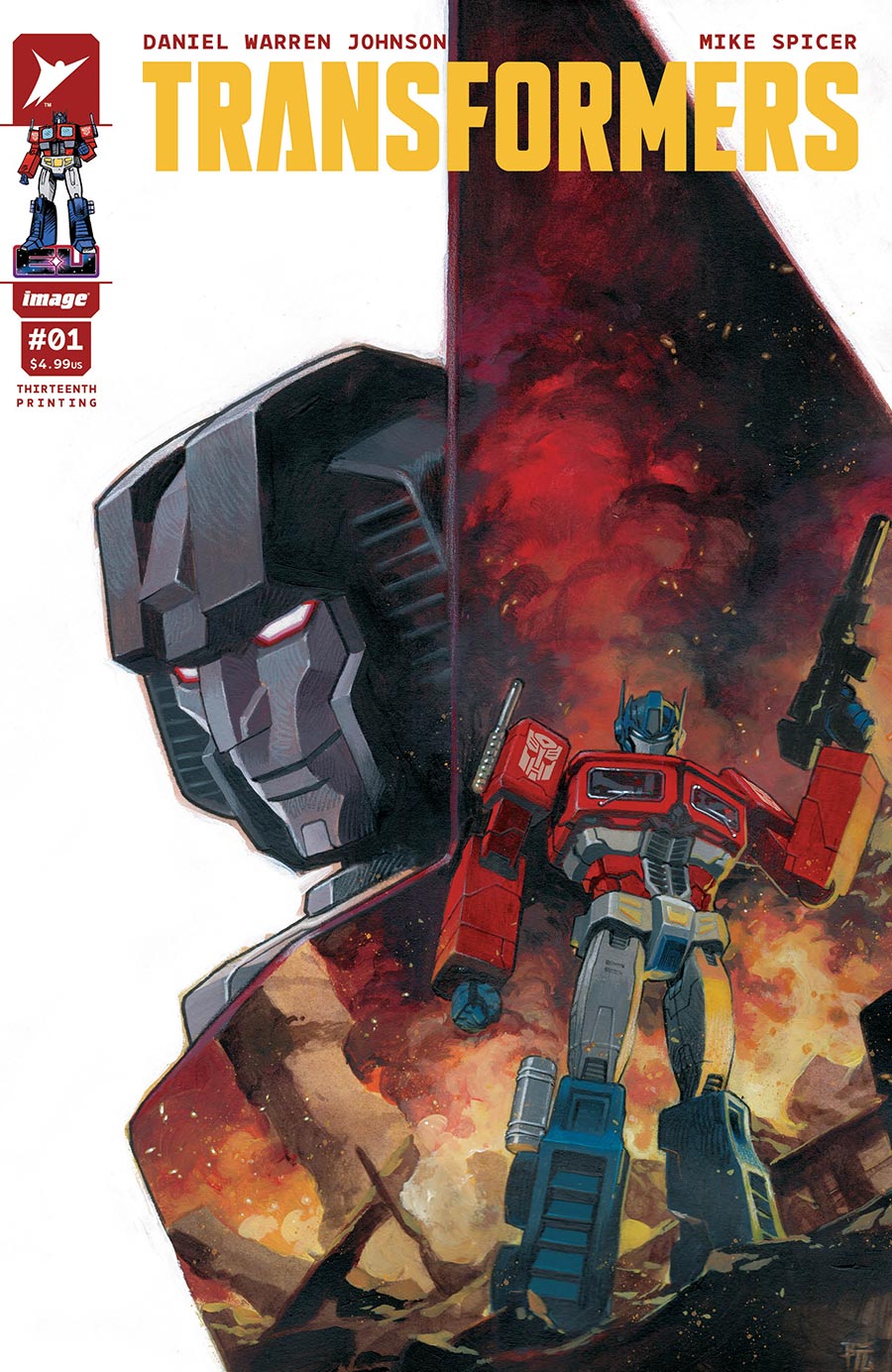 Transformers Vol 5 #1 Cover Z-N 13th Ptg