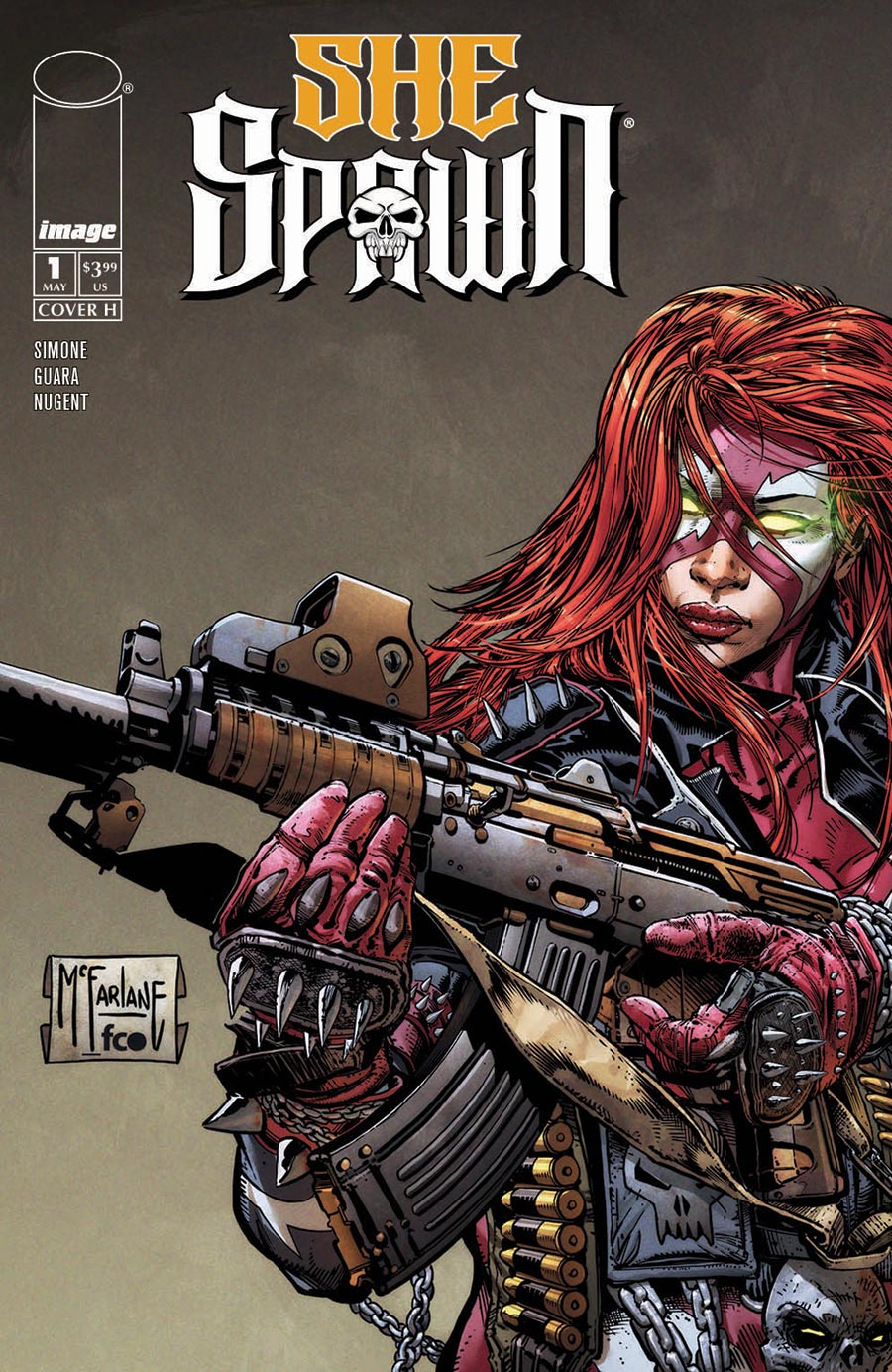 She-Spawn #1 Cover H Incentive Todd McFarlane Variant Cover