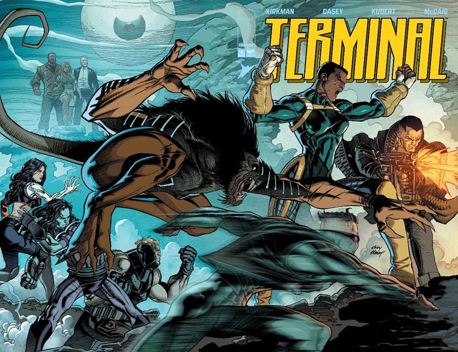 Terminal #1 Cover A Regular Andy Kubert & Dave McCaig Wraparound Connecting Cover