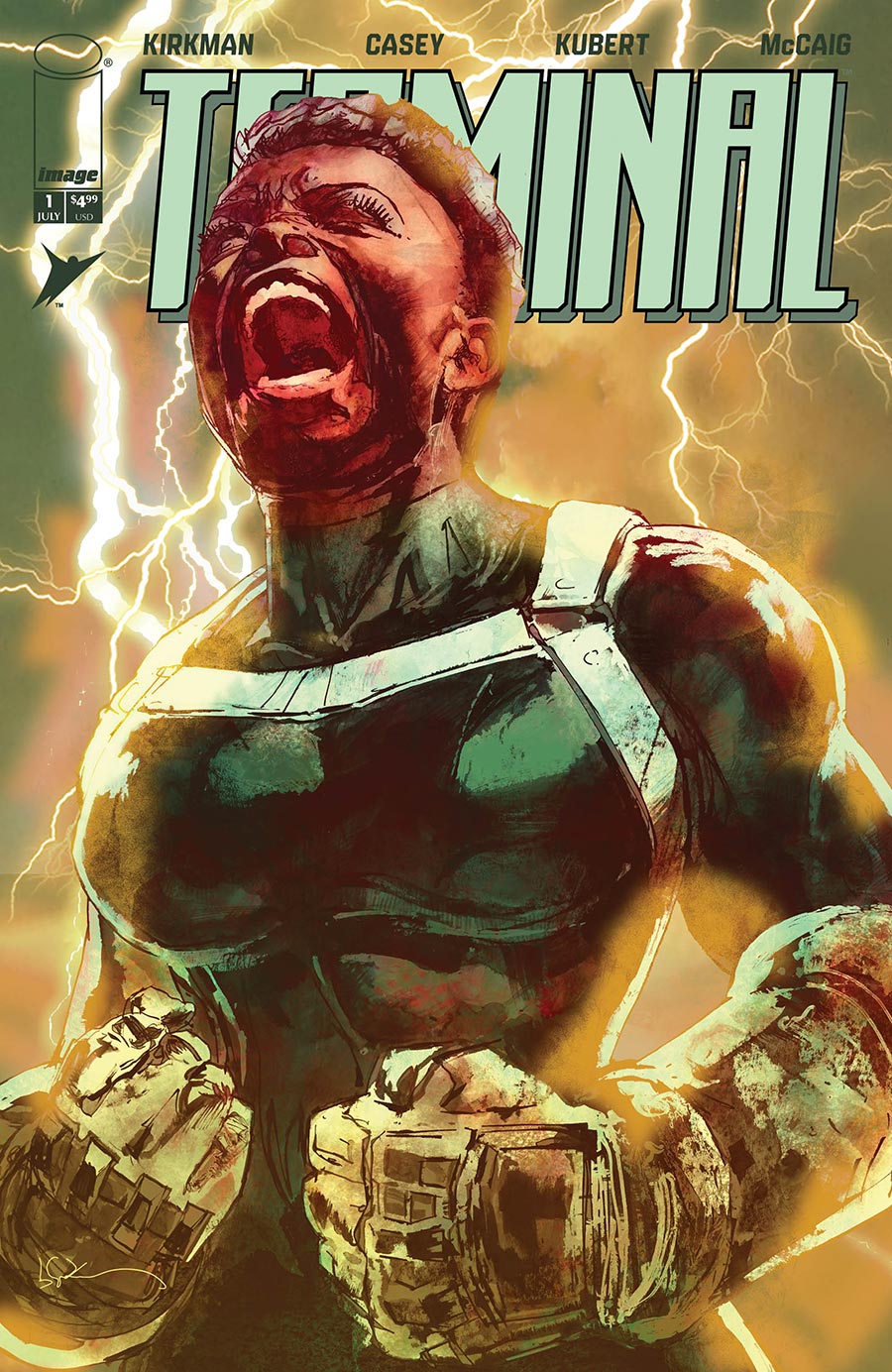 Terminal #1 Cover E Incentive Bill Sienkiewicz Variant Cover