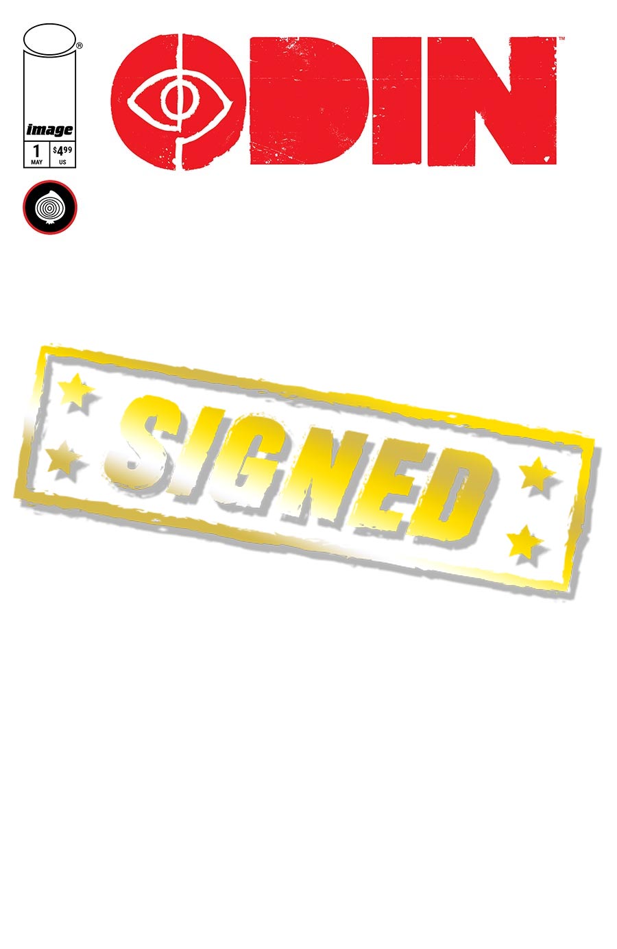 Odin #1 Cover K Variant Blank Cover Signed By James Tynion IV