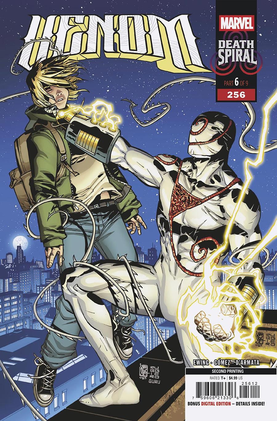 Venom Vol 5 #256 Cover H 2nd Ptg Giuseppe Camuncoli Variant Cover (Death Spiral Part 6)