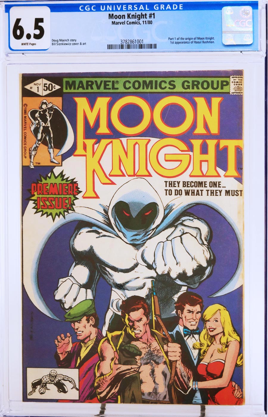 Moon Knight Vol 1 #1 Cover L CGC 6.5