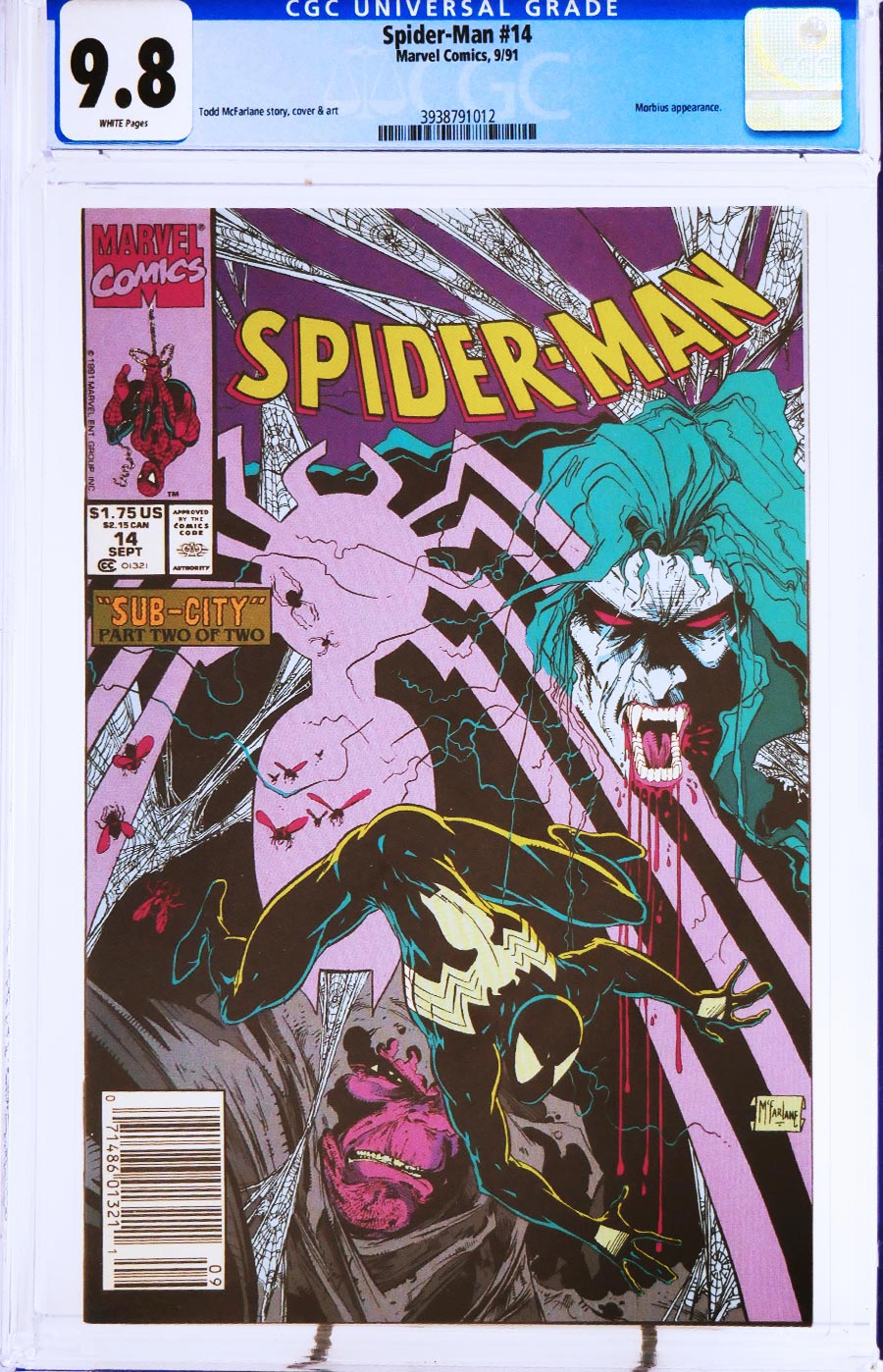 Spider-Man #14 Cover B CGC 9.8