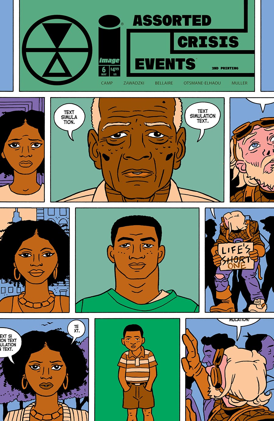 Assorted Crisis Events #6 Cover E 2nd Ptg