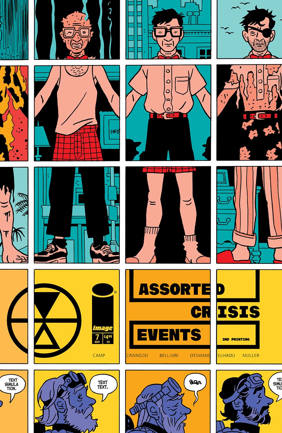 Assorted Crisis Events #7 Cover C 2nd Ptg