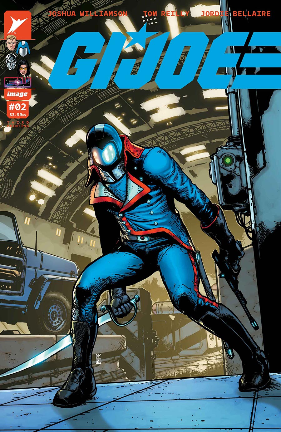 GI Joe Vol 10 #2 Cover J 3rd Ptg A Doug Mahnke & David Baron Variant Cover