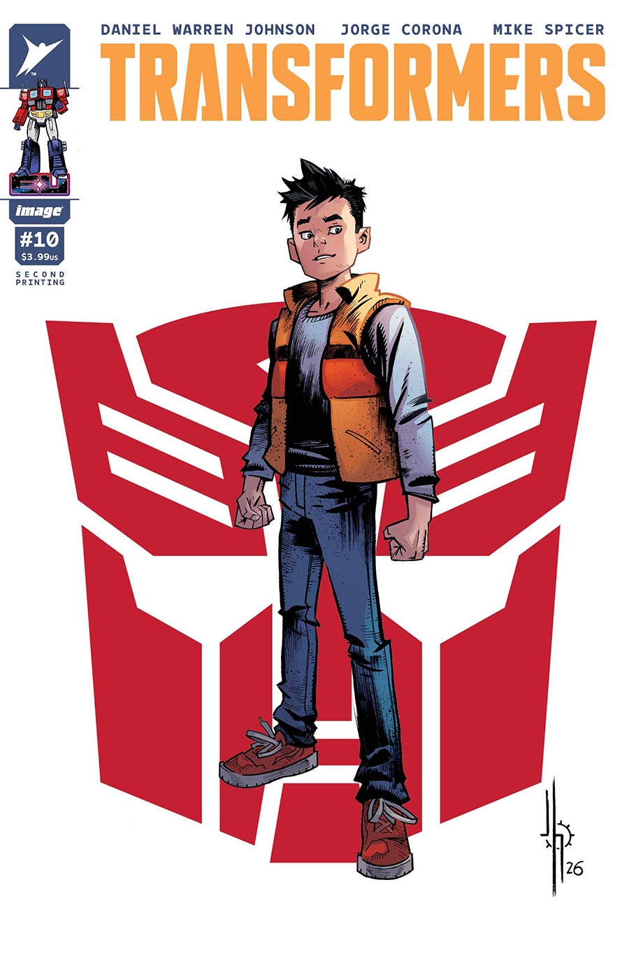 Transformers Vol 5 #10 Cover F 2nd Ptg