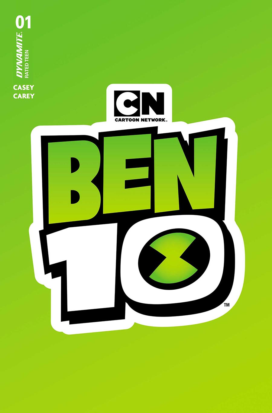 Ben 10 Vol 2 #1 Cover P Variant Ben 10 Logo Cover