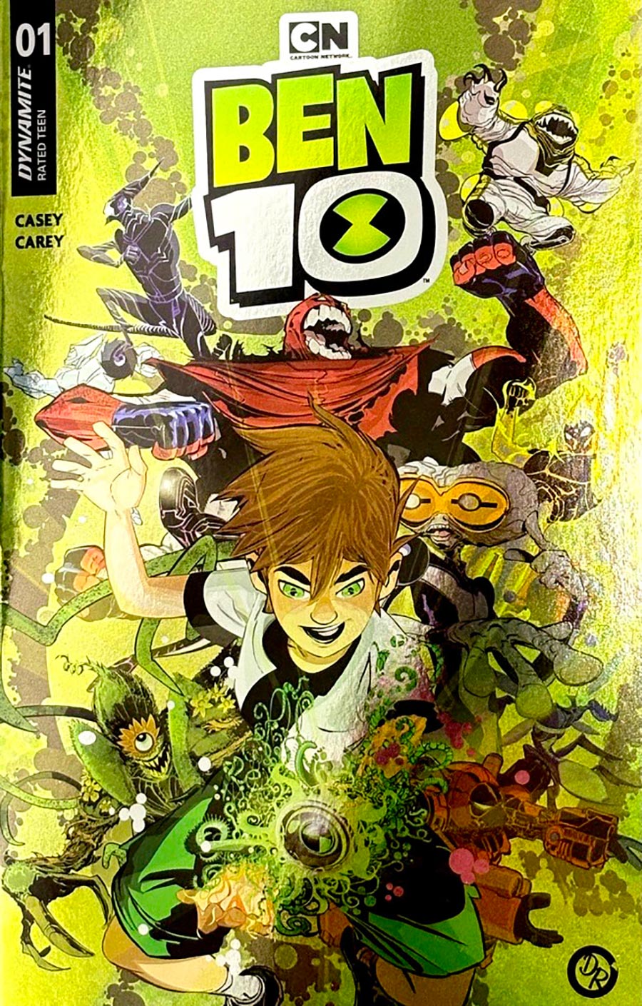 Ben 10 Vol 2 #1 Cover V Incentive TBA Mystery Variant Cover