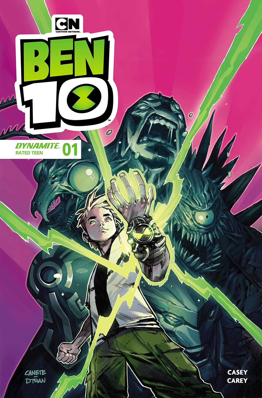 Ben 10 Vol 2 #1 Cover W Incentive Eric Canete Foil Cover