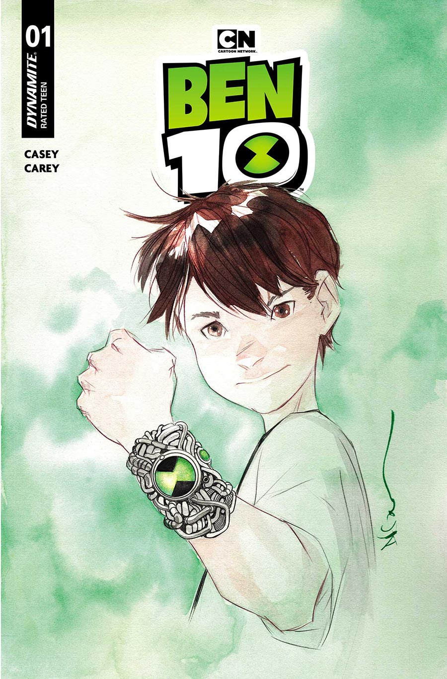 Ben 10 Vol 2 #1 Cover Y Incentive Dustin Nguyen Foil Cover