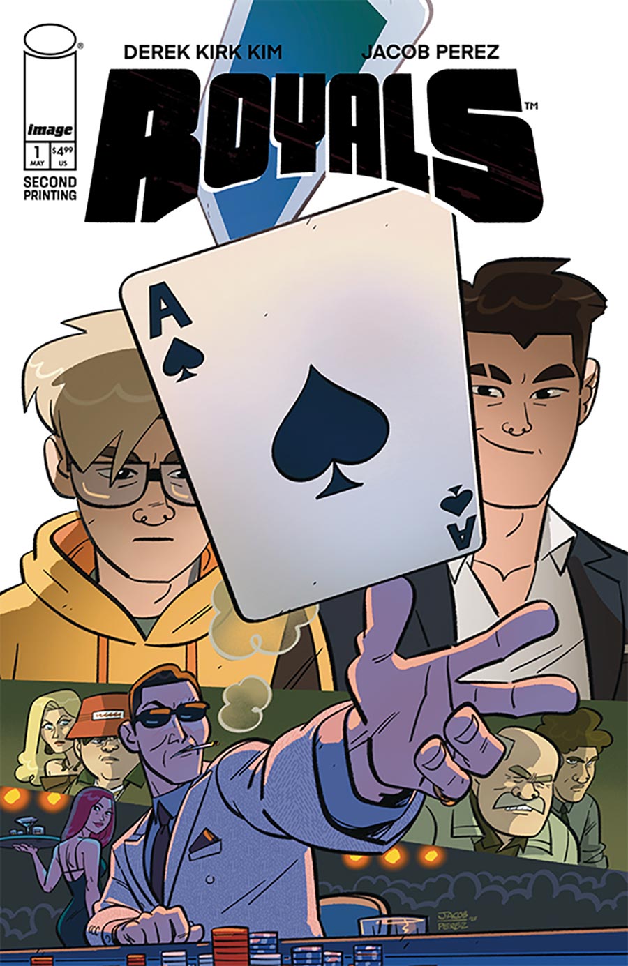 Royals (Image) #1 Cover E 2nd Ptg