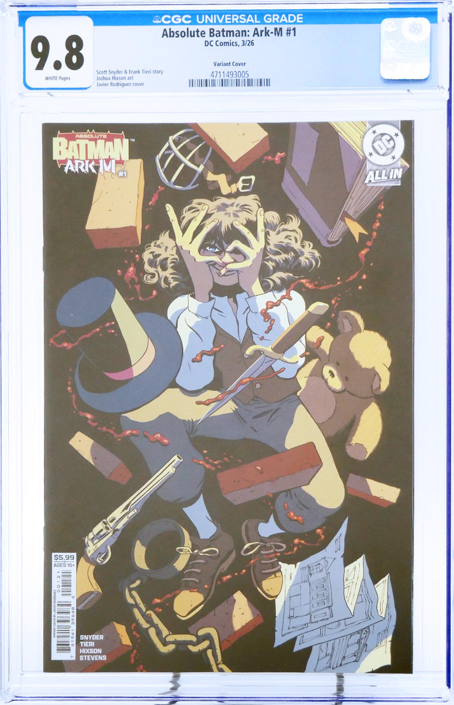Absolute Batman Ark-M Special #1 (One Shot) Cover M Variant Javier Rodriguez Card Stock Cover CGC 9.8 (DC All In)