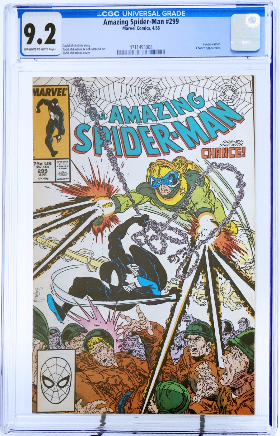 Amazing Spider-Man #299 Cover C CGC 9.2